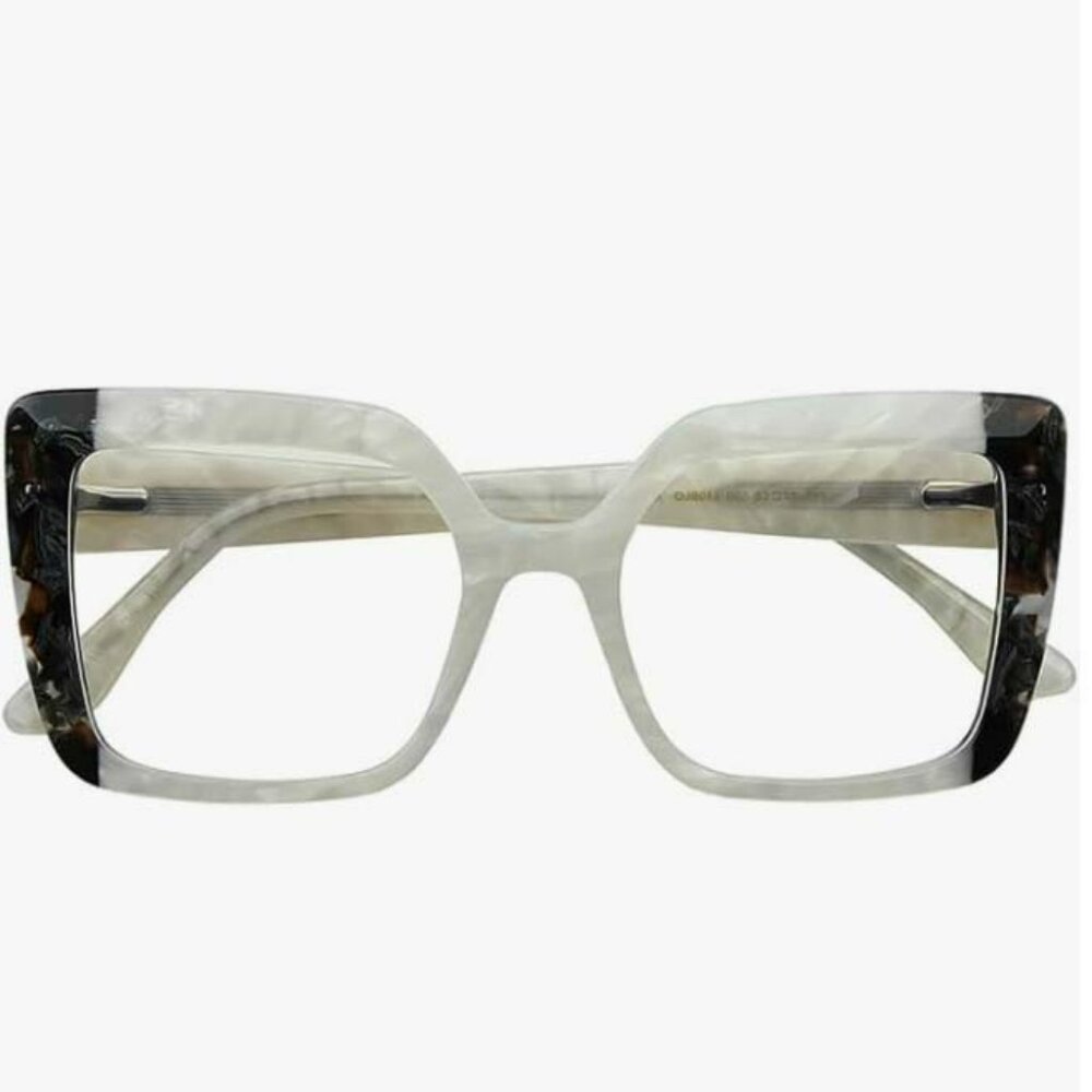 👓 Classic Square Acetate Reading Glasses ~ No prescription // NIB!
